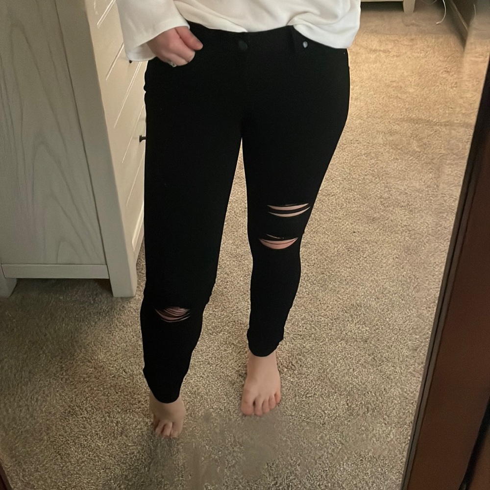 Black Paige jeans